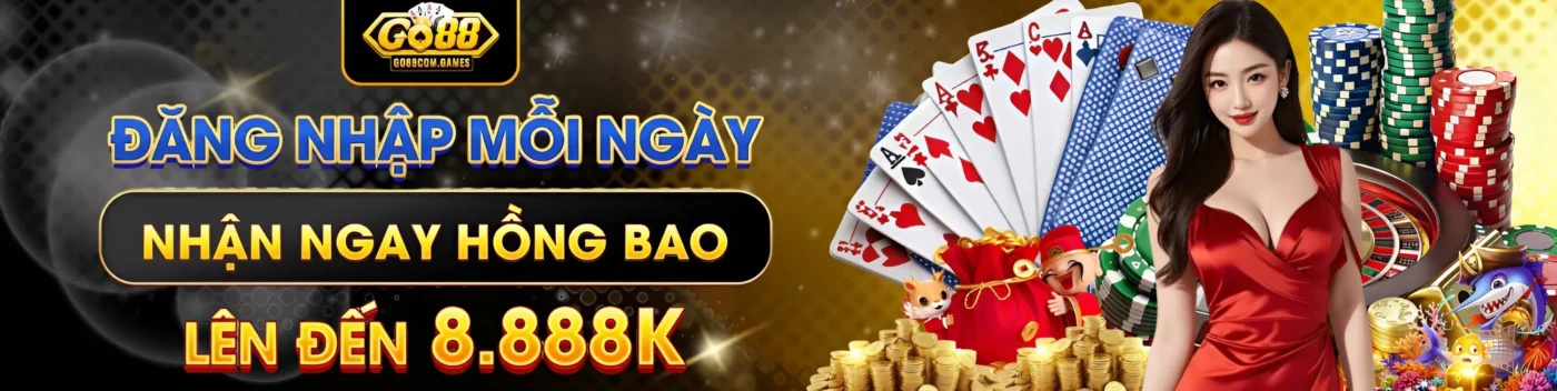 Đăng nhập mỗi ngày - Nhận ngay hồng bao lên tới 8.888K